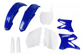 UFO Full Plastic Kit YZ125 YZ250 08-14 - Blue / White